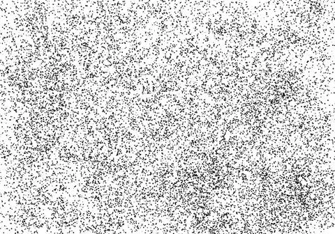 Grunge black and white pattern. Monochrome particles abstract texture. Stock Illustration