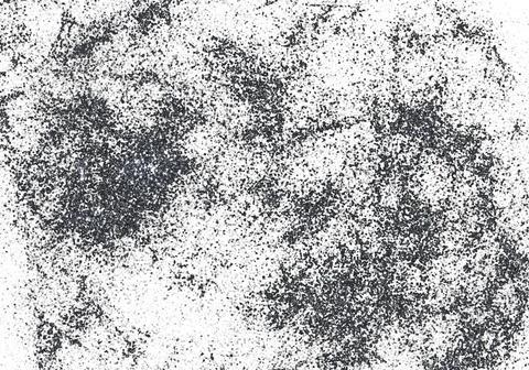 Grunge black and white pattern. Monochrome particles abstract texture. Stock Illustration