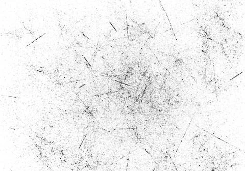 Grunge black and white pattern. Monochrome particles abstract texture. Stock Illustration