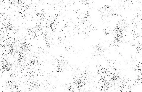 Grunge black and white pattern. Monochrome particles abstract texture. Backg Stock Illustration