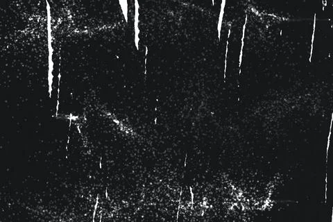 Grunge black and white pattern. Monochrome particles abstract texture. Backg Stock Illustration