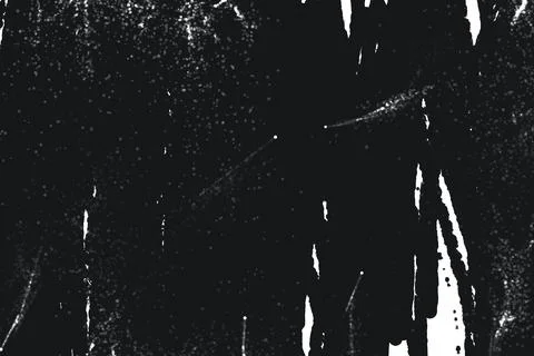 Grunge black and white pattern. Monochrome particles abstract texture. Backg Stock Illustration