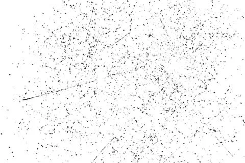 Grunge black and white pattern. Monochrome particles abstract texture. Backg Stock Illustration