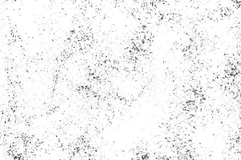 Grunge black and white pattern. Monochrome particles abstract texture. Backg Stock Illustration