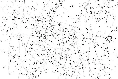 Grunge black and white pattern. Monochrome particles abstract texture. Stock Illustration