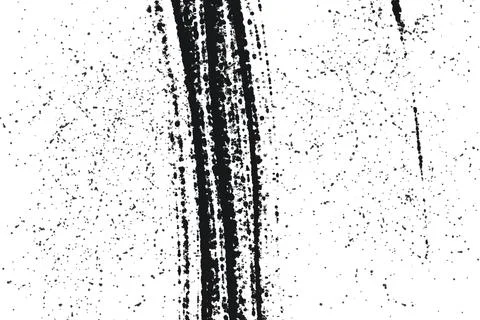 Grunge black and white pattern. Monochrome particles abstract texture. Backg Stock Illustration