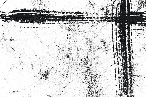 Grunge black and white pattern. Monochrome particles abstract texture. Backg Stock Illustration