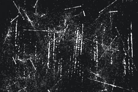 Grunge black and white pattern. Monochrome particles abstract texture. Backg Stock Illustration
