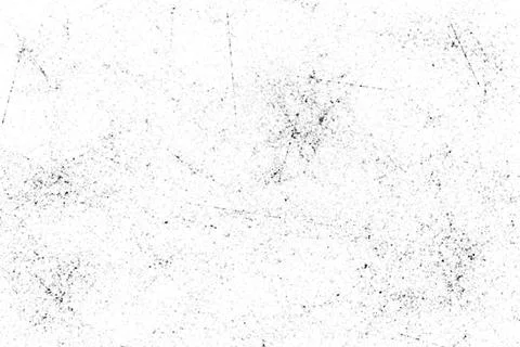 Grunge black and white pattern. Monochrome particles abstract texture. Backg Stock Illustration