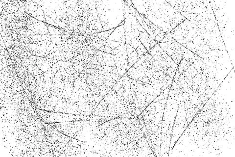 Grunge black and white pattern. Monochrome particles abstract texture. Backg Stock Illustration