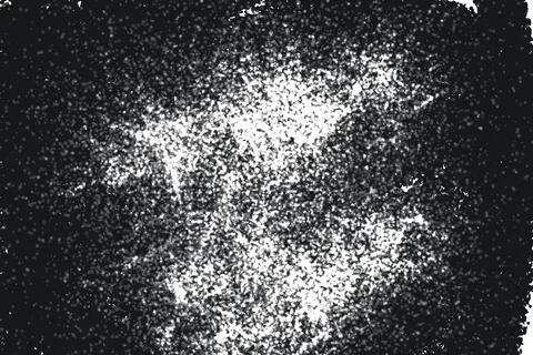 Grunge black and white pattern. Monochrome particles abstract texture. Backg Stock Illustration