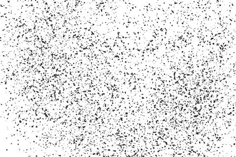 Grunge black and white pattern. Monochrome particles abstract texture. Backg Stock Illustration