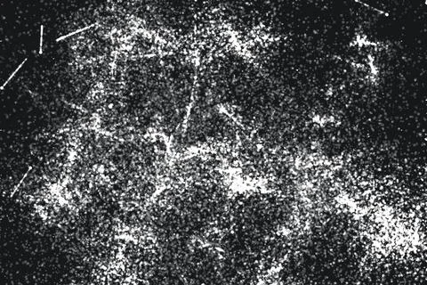 Grunge black and white pattern. Monochrome particles abstract texture. Backg Stock Illustration