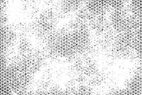 Grunge black and white pattern. Monochrome particles abstract texture. Backg Stock Illustration