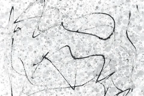 Grunge black and white pattern. Monochrome particles abstract texture. Backg Stock Illustration