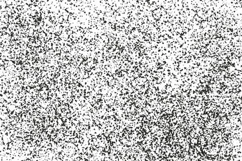 Grunge black and white pattern. Monochrome particles abstract texture. Backg Stock Illustration