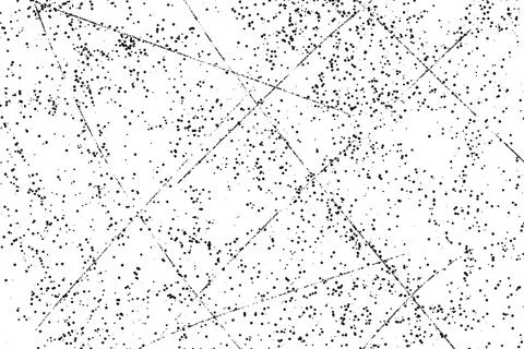 Grunge black and white pattern. Monochrome particles abstract texture. Backg Stock Illustration
