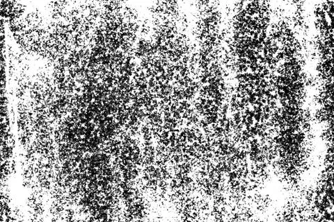 Grunge black and white pattern. Monochrome particles abstract texture. Backg Stock Illustration