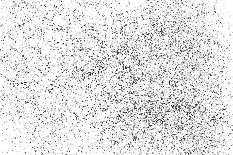 Grunge black and white pattern. Monochrome particles abstract texture. Backg Stock Illustration