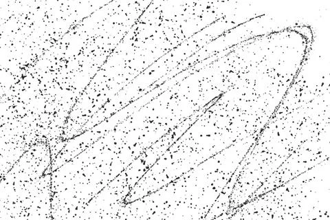 Grunge black and white pattern. Monochrome particles abstract texture. Backg Stock Illustration