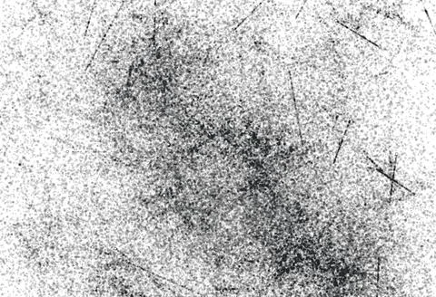 Grunge black and white pattern. Monochrome particles abstract texture. Backg Stock Illustration