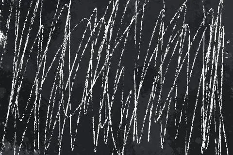 Grunge black and white pattern. Monochrome particles abstract texture. Stock Illustration