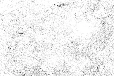 Grunge black and white pattern. Monochrome particles abstract texture Stock Illustration