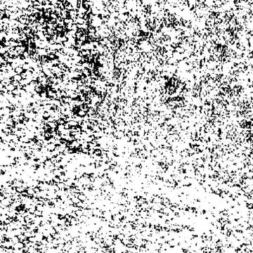 Grunge is black and white. Texture of scratches, chips, cracks. Pattern of ol Stock Illustration