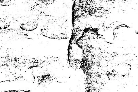 Grunge black and white texture background (Vector). Use for decoration, aging Illustrazione stock