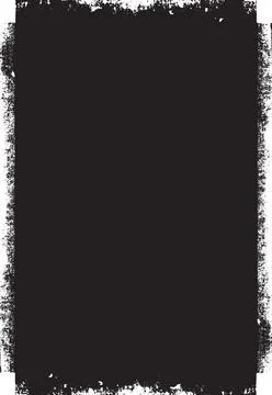 Grunge Black And White Vector Texture. Dark Dust Overlay Distress Background Stock Illustration
