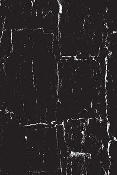 Grunge Black And White Vector Texture. Dark Dust Overlay Distress Background Illustrazione stock