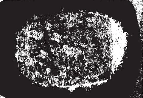 Grunge Black And White Vector Texture. Dark Dust Overlay Distress Background Stock Illustration