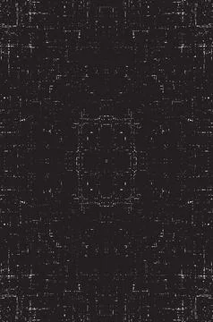 Grunge Black And White Vector Texture. Dark Dust Overlay Distress Background Illustrazione stock