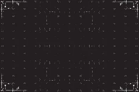 Grunge Black And White Vector Texture. Dark Dust Overlay Distress Background Illustrazione stock