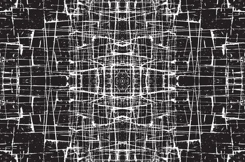 Grunge Black And White Vector Texture. Dark Dust Overlay Distress Background Illustrazione stock
