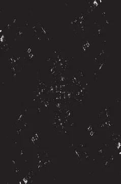 Grunge Black And White Vector Texture. Dark Dust Overlay Distress Background Illustrazione stock