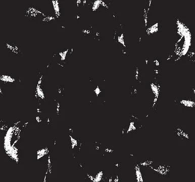 Grunge Black And White Vector Texture. Dark Dust Overlay Distress Background Stock Illustration