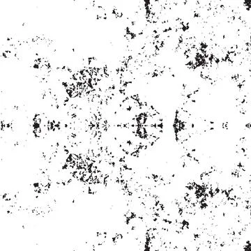 Grunge Black And White Vector Texture. Dark Dust Overlay Distress Background Stock Illustration