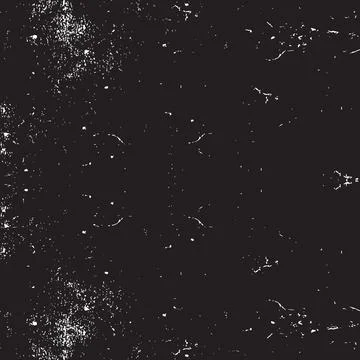 Grunge Black And White Vector Texture. Dark Dust Overlay Distress Background Stock Illustration
