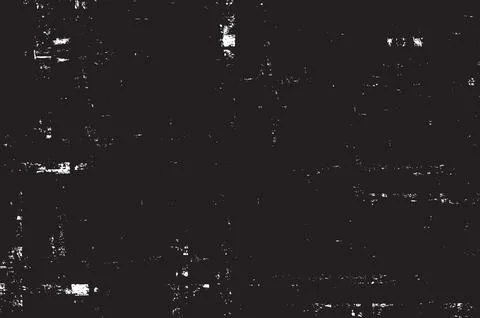 Grunge Black And White Vector Texture. Dark Dust Overlay Distress Background Stock Illustration