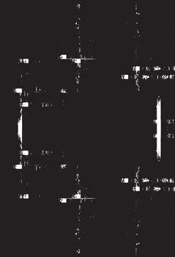 Grunge Black And White Vector Texture. Dark Dust Overlay Distress Background Stock Illustration