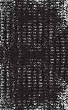 Grunge Black And White Vector Texture. Dark Dust Overlay Distress Background Stock Illustration