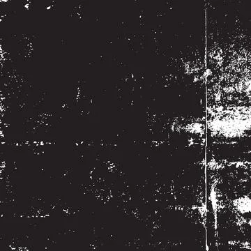 Grunge Black And White Vector Texture. Dark Dust Overlay Distress Background Stock Illustration