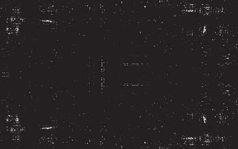 Grunge Black And White Vector Texture. Dark Dust Overlay Distress Background Illustrazione stock