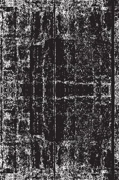 Grunge Black And White Vector Texture. Dark Dust Overlay Distress Background Stock Illustration