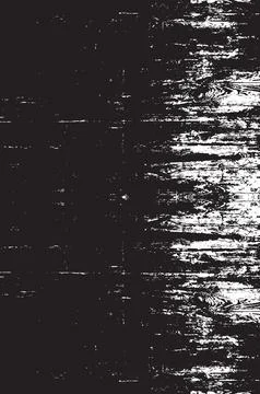 Grunge Black And White Vector Texture. Dark Dust Overlay Distress Background Stock Illustration