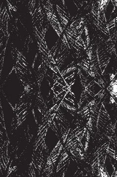 Grunge Black And White Vector Texture. Dark Dust Overlay Distress Background Stock Illustration