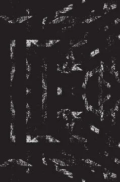 Grunge Black And White Vector Texture. Dark Dust Overlay Distress Background Stock Illustration