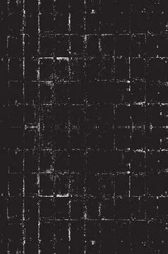 Grunge Black And White Vector Texture. Dark Dust Overlay Distress Background Stock Illustration