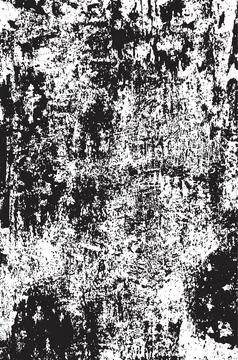 Grunge Black And White Vector Texture. Dark Dust Overlay Distress Background Stock Illustration